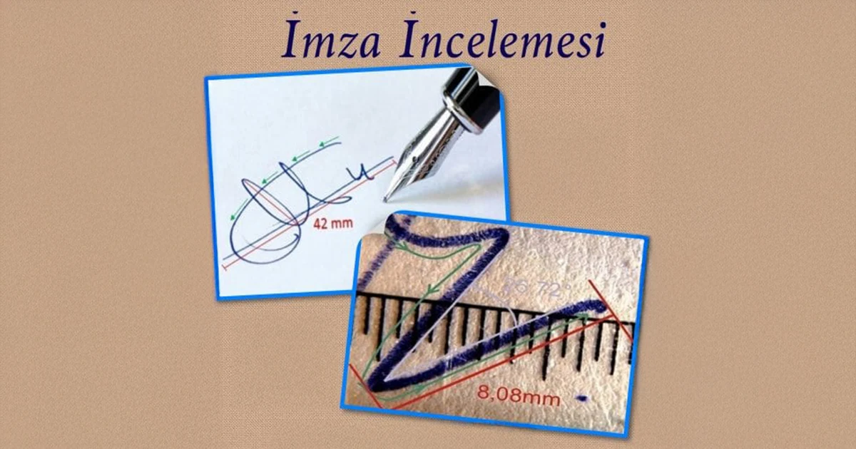 İmza İncelemesi ve Tespiti