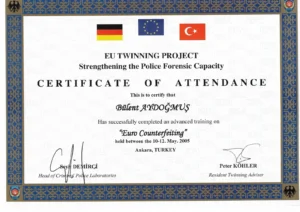 EU Twinning Project: Euro Counterfeiting Training